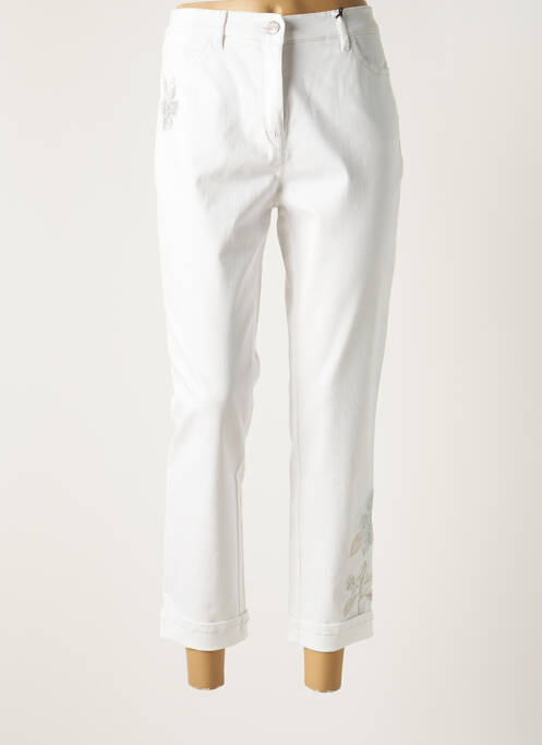 Pantalon 7/8 blanc TONI pour femme