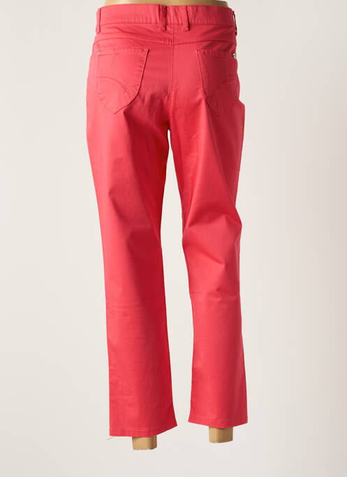 Pantalon 7/8 rose DISMERO pour femme