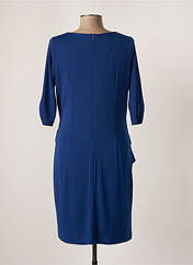 Robe mi-longue bleu CHEMA BLANCO pour femme seconde vue