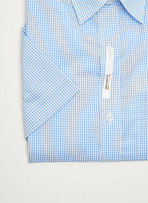 Chemise manches courtes imprimé carreaux bleu ARROW homme