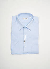 Chemise manches courtes coupe cintrée bleu ARROW homme