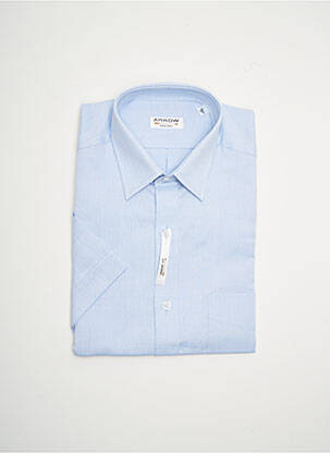 Chemise manches courtes bleu ARROW pour homme