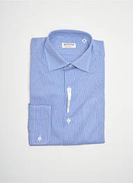 Chemise manches longues imprimé rayures bleu ARROW homme