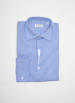 Chemise manches longues imprimé rayures bleu ARROW homme