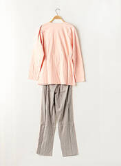 Pyjama rose NUIT CALINE pour femme seconde vue
