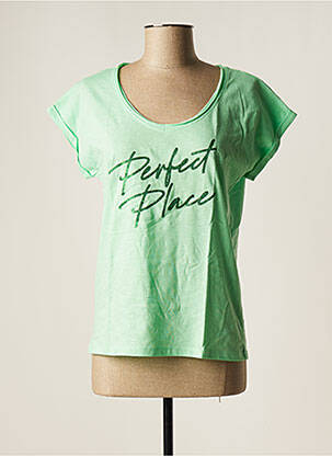 T-shirt vert ANOUK ET NINON pour femme