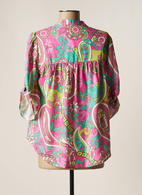 Blouse rose CEZELE pour femme