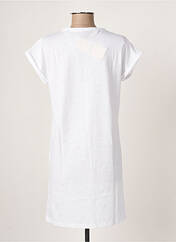 Robe courte blanc ANOUK ET NINON pour femme seconde vue