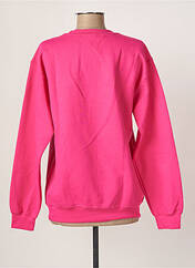 Sweat-shirt rose GILDAN pour femme seconde vue