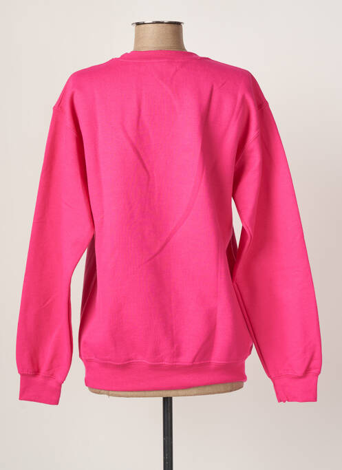 Sweat-shirt rose GILDAN pour femme