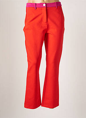 Pantalon flare orange LOLA CASADEMUNT pour femme