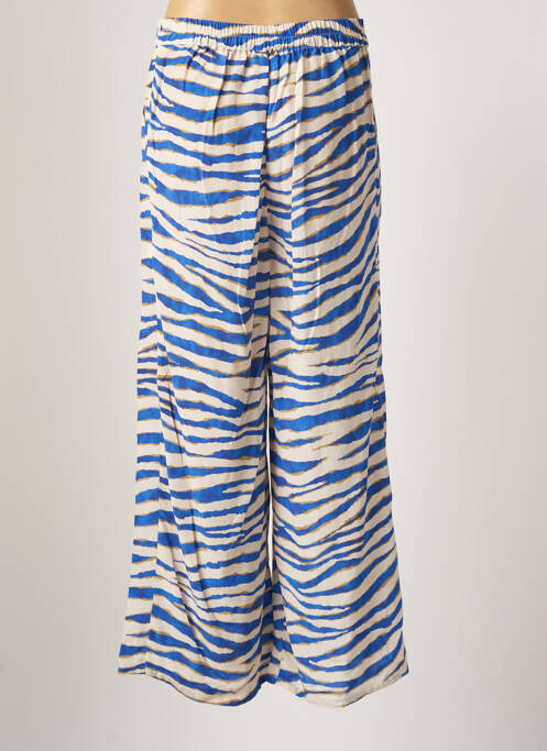 Pantalon droit bleu LOLA CASADEMUNT pour femme