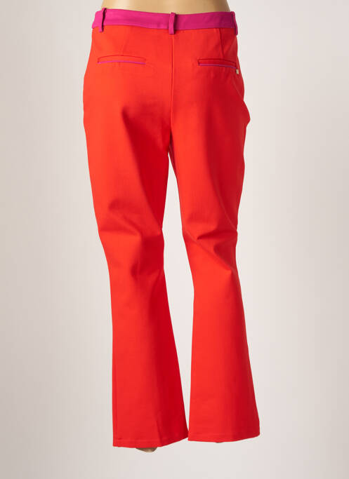 Pantalon flare orange LOLA CASADEMUNT pour femme