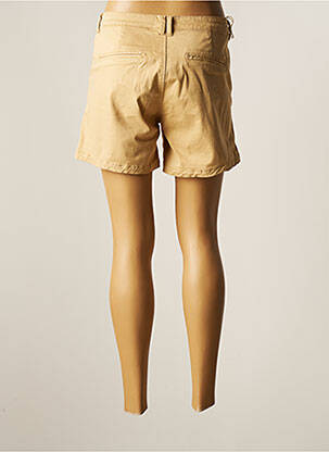 Short fermeture zippée sous rabat boutonné taille normale beige LE TEMPS DES CERISES femme