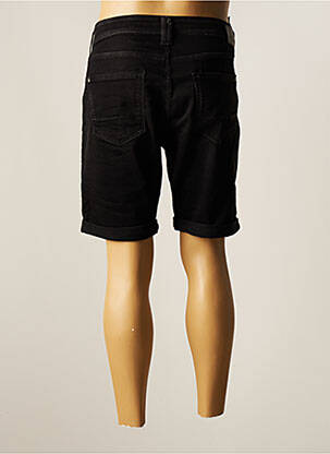 Bermuda stretch taille normale noir LE TEMPS DES CERISES homme