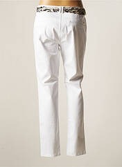 Pantalon chino blanc LE TEMPS DES CERISES pour femme seconde vue