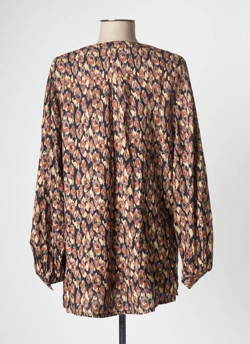 Blouse marron AGATHE & LOUISE pour femme