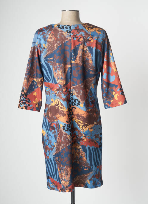 Robe mi-longue bleu PAUL BRIAL pour femme