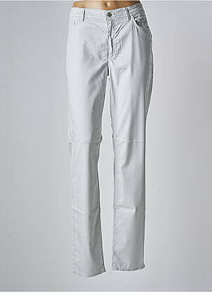 Pantalon slim gris TRUSSARDI JEANS femme