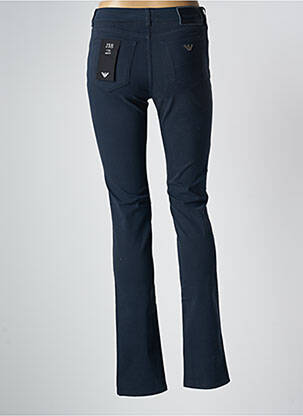 Pantalon slim bleu EMPORIO ARMANI femme