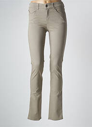 Pantalon slim beige ARMANI femme