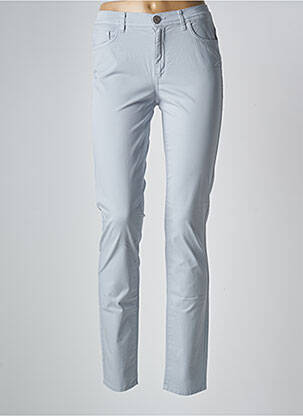 Pantalon slim bleu TRUSSARDI JEANS femme