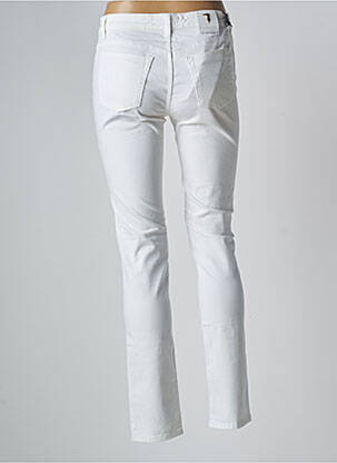 Pantalon slim blanc TRUSSARDI JEANS femme