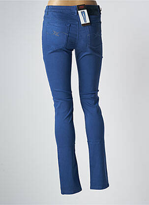 Pantalon slim bleu TRUSSARDI JEANS femme