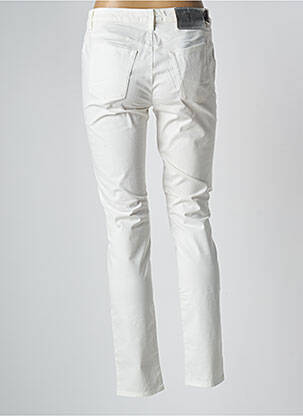 Pantalon slim blanc TRUSSARDI JEANS femme
