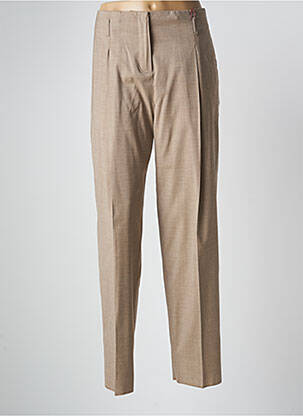 Pantalon droit beige MAX MARA femme