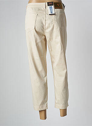 Pantalon 7/8 beige TRUSSARDI JEANS femme