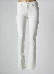 Jeans coupe slim blanc EMPORIO ARMANI pour femme seconde vue