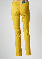 Pantalon slim jaune TRUSSARDI JEANS pour femme seconde vue