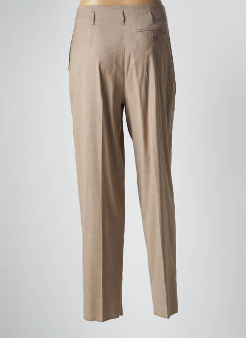 Pantalon droit beige MAXMARA pour femme