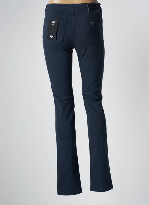 Pantalon slim bleu EMPORIO ARMANI femme