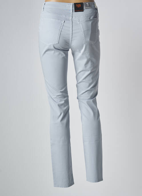 Pantalon slim bleu TRUSSARDI JEANS femme