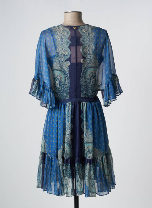 Robe mi-longue bleu TWINSET pour femme