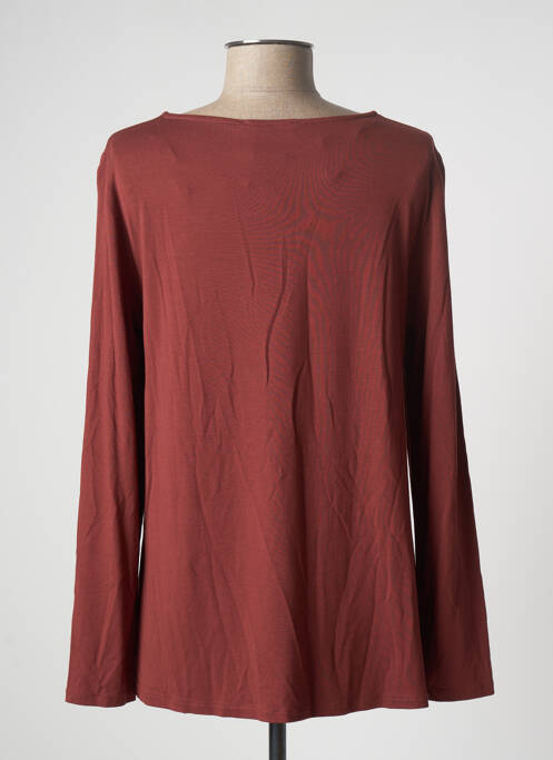 Top marron AN II VITO pour femme