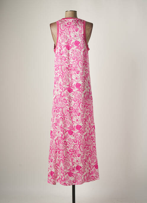 Robe longue rose FRACOMINA pour femme