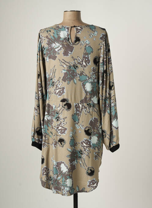 Robe mi-longue gris NÜ pour femme