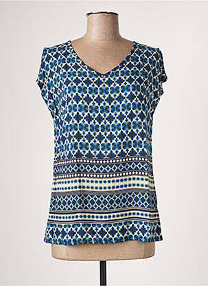 Top manches courtes manches courtes bleu LE PETIT BAIGNEUR femme