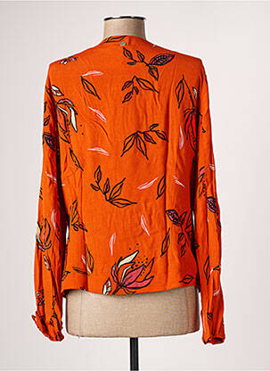 Blazer coupe cintrée orange LOLA ESPELETA femme