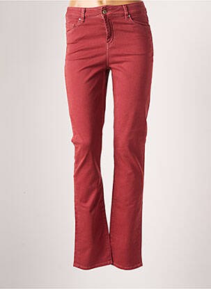 Jeans coupe slim slim taille normale rouge LEE COOPER femme