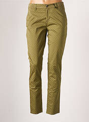 Pantalon chino vert IMPAQ1 pour femme seconde vue