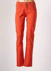Pantalon slim orange IMPAQ1 pour femme seconde vue