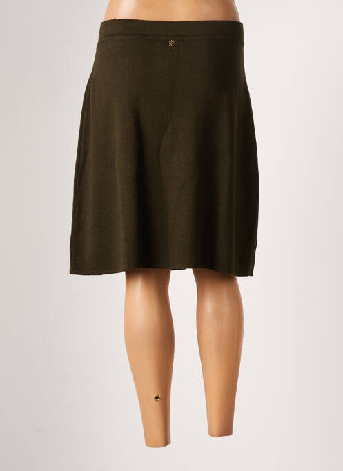 Jupe mi-longue vert LE PETIT BAIGNEUR pour femme