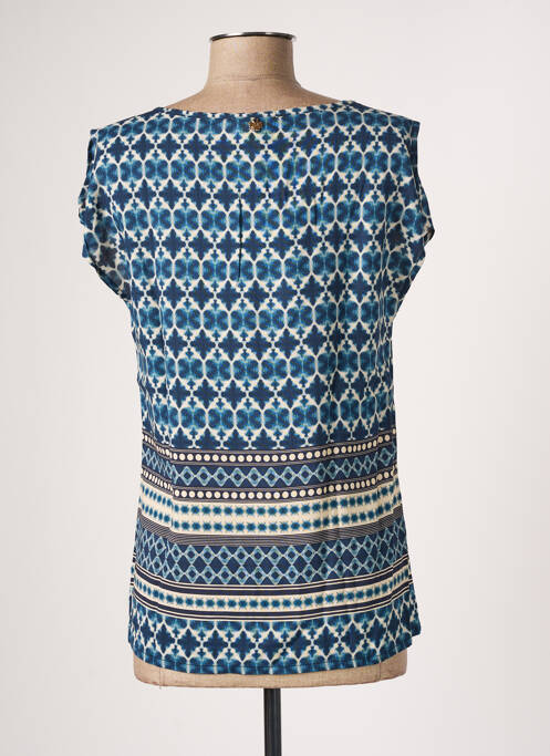 Top bleu LE PETIT BAIGNEUR pour femme