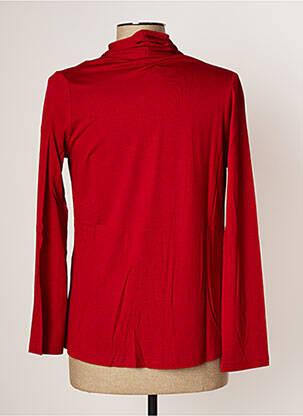 Gilet manches longues stretch rouge LES BONHEURS DE SOPHIE femme
