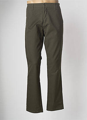 Pantalon chino vert CARHARTT pour homme