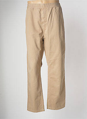 Pantalon droit beige CARHARTT pour homme